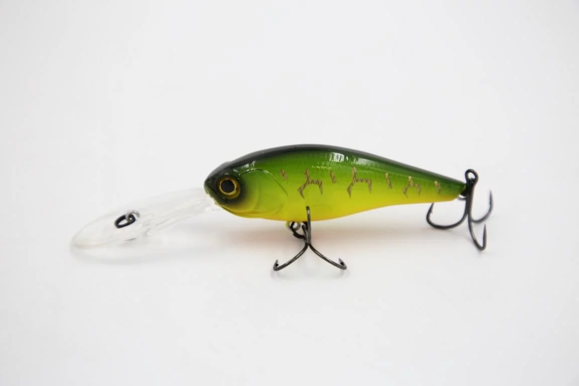 TAIPAN Diving Shad Chrome Black 62mm — 7.50 Ghost Tiger
