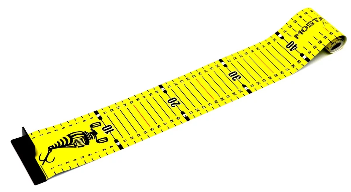 MOSTAL Deluxe Fish Ruler Fischmaßband 1,20m