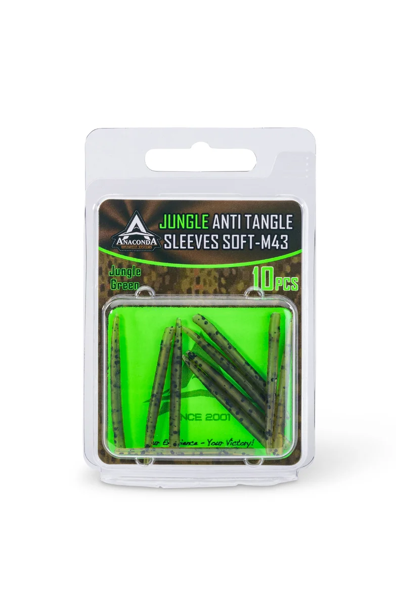 ANACONDA Jungle Green AT Sleeves Soft-M43 10pcs. weitere Ansicht