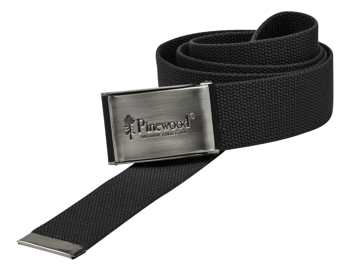 PINEWOOD Canvas Gürtel Schwarz One