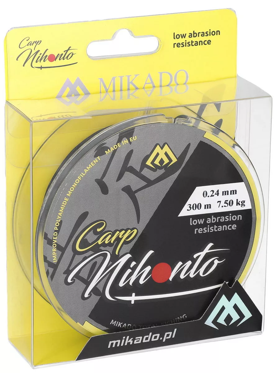 MIKADO Schnur - Nihonto Carp - 0.28mm/9.50Kg/300m - 1 Spule