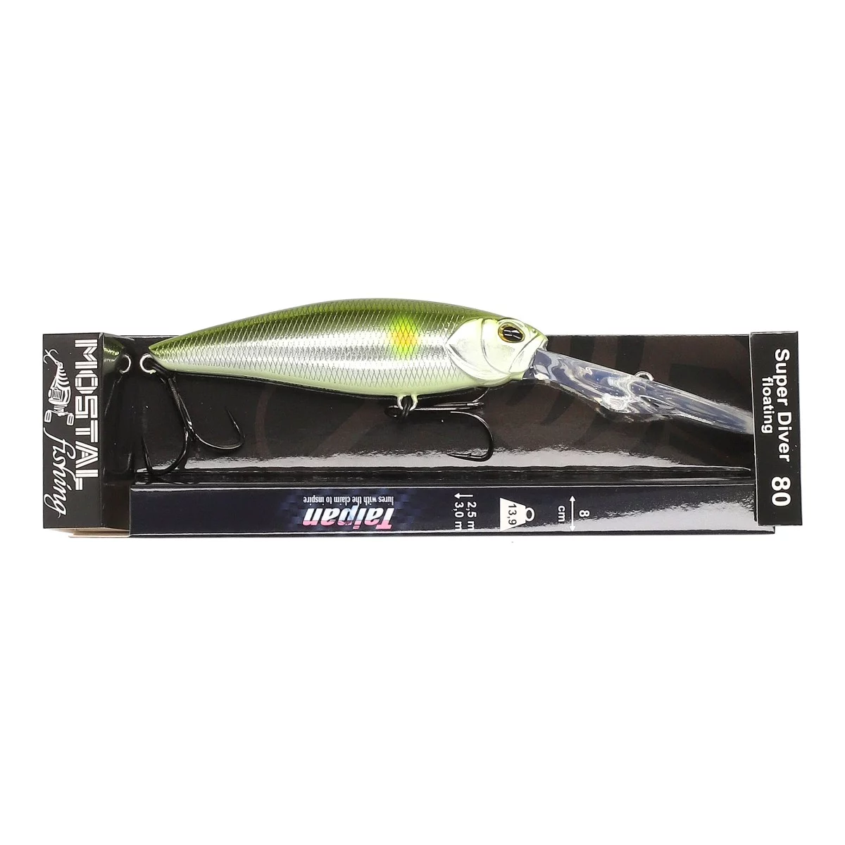 TAIPAN Super Diver Chrome Ayu 80mm