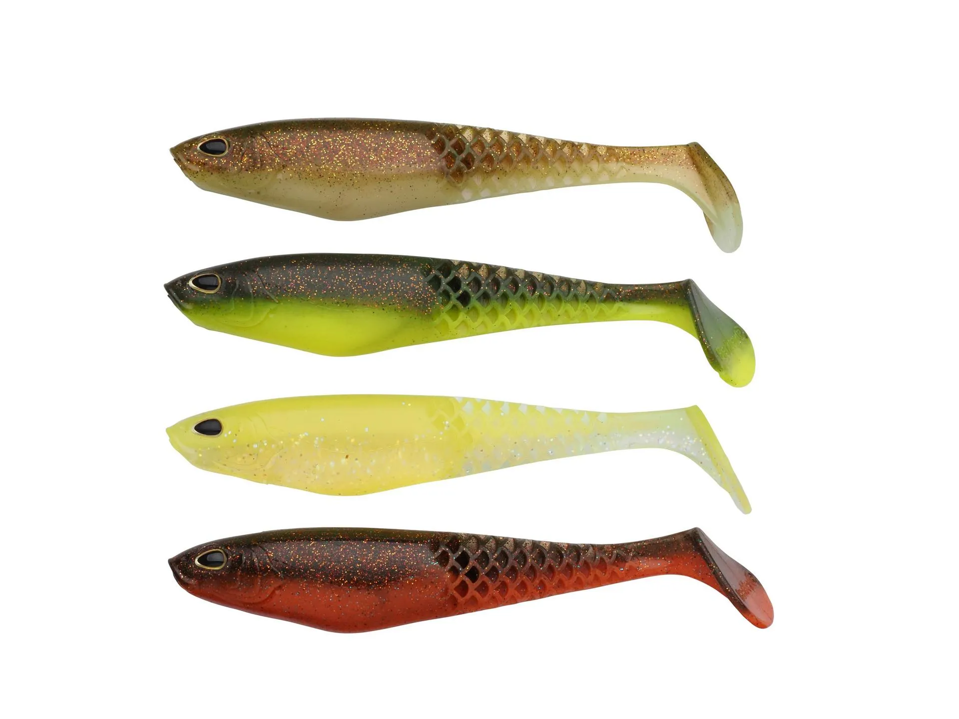 Berkley PowerBait Original 7.5 cm 3.7 g Mixpack Clearwater - Gummifische,Twister — 12.5 Dark Water Mix