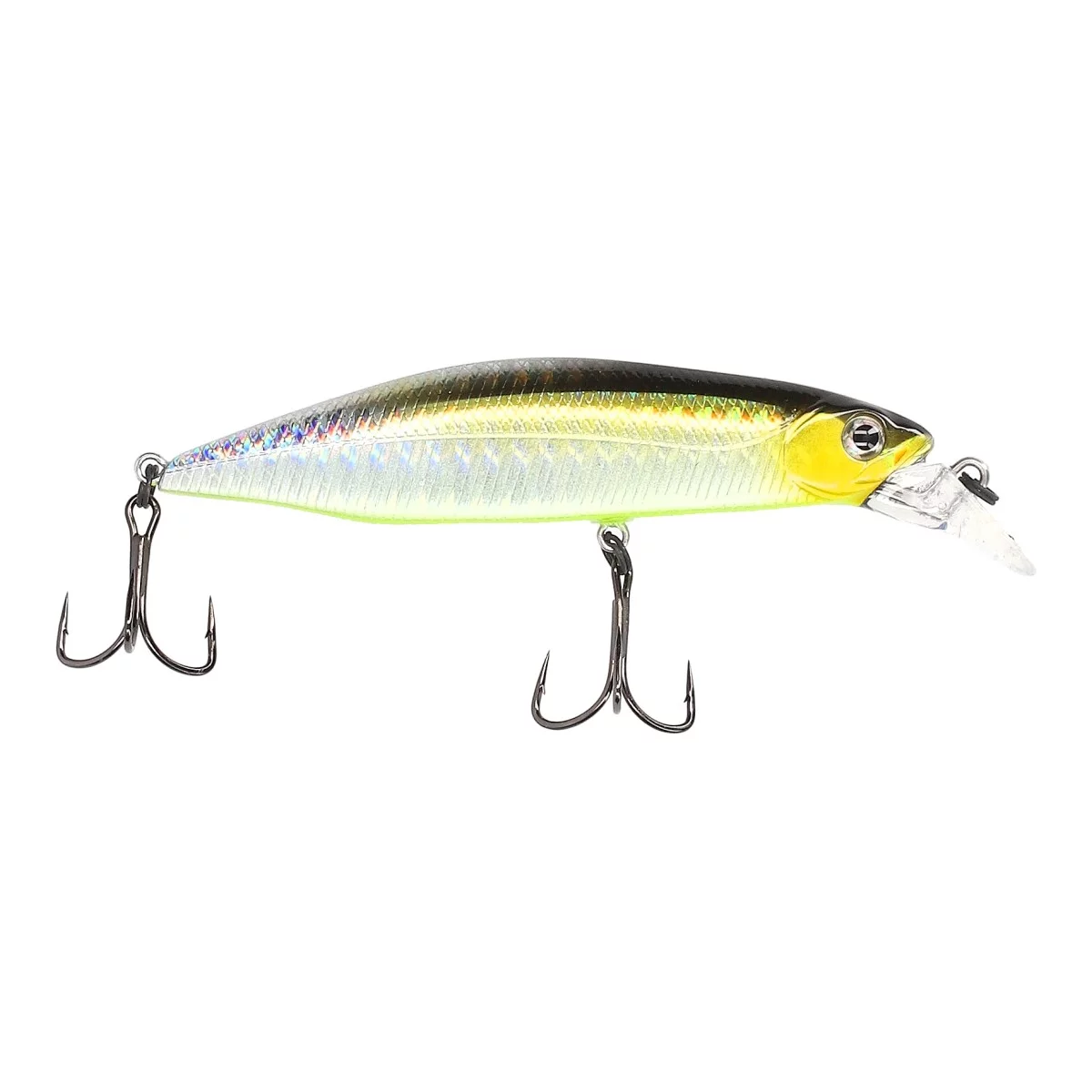 TAIPAN Humpback Pink Trout 33mm — 8.30 Natural Chatreuse