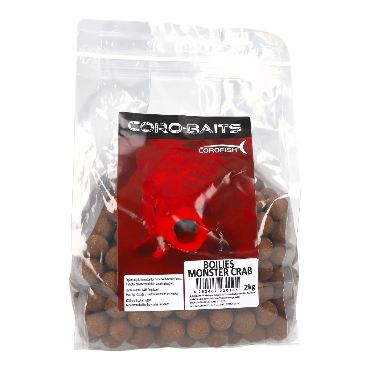 COROFISH Coro-Bait Boilies Kartoffel 5kg — 0.20 2000 Monster Crab