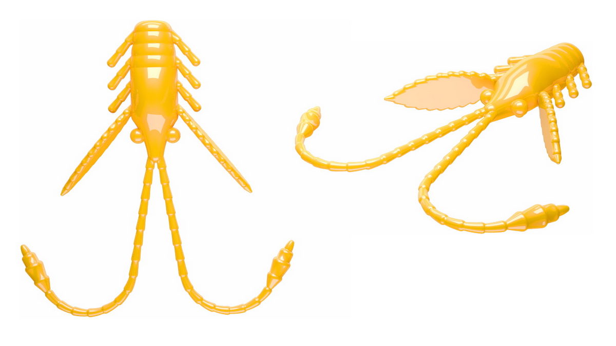LIBRA LURES Pro Nymph 18 Cheese 040-black 15st, Forellenköder, schwimmend und aromatisiert — 1.80 Dark Yellow Krill