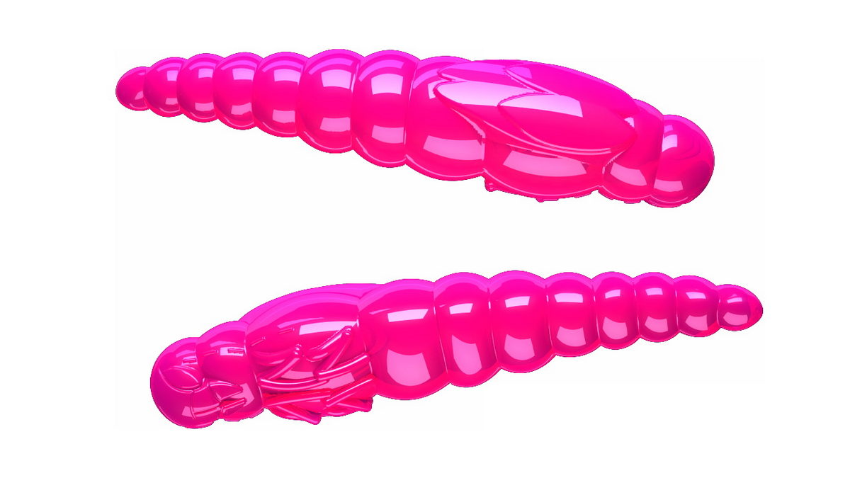 LIBRA LURES Largo Slim 28 Cheese 040-black 15st, Forellenköder, schwimmend und aromatisiert — 2.80 Hot Pink Cheese