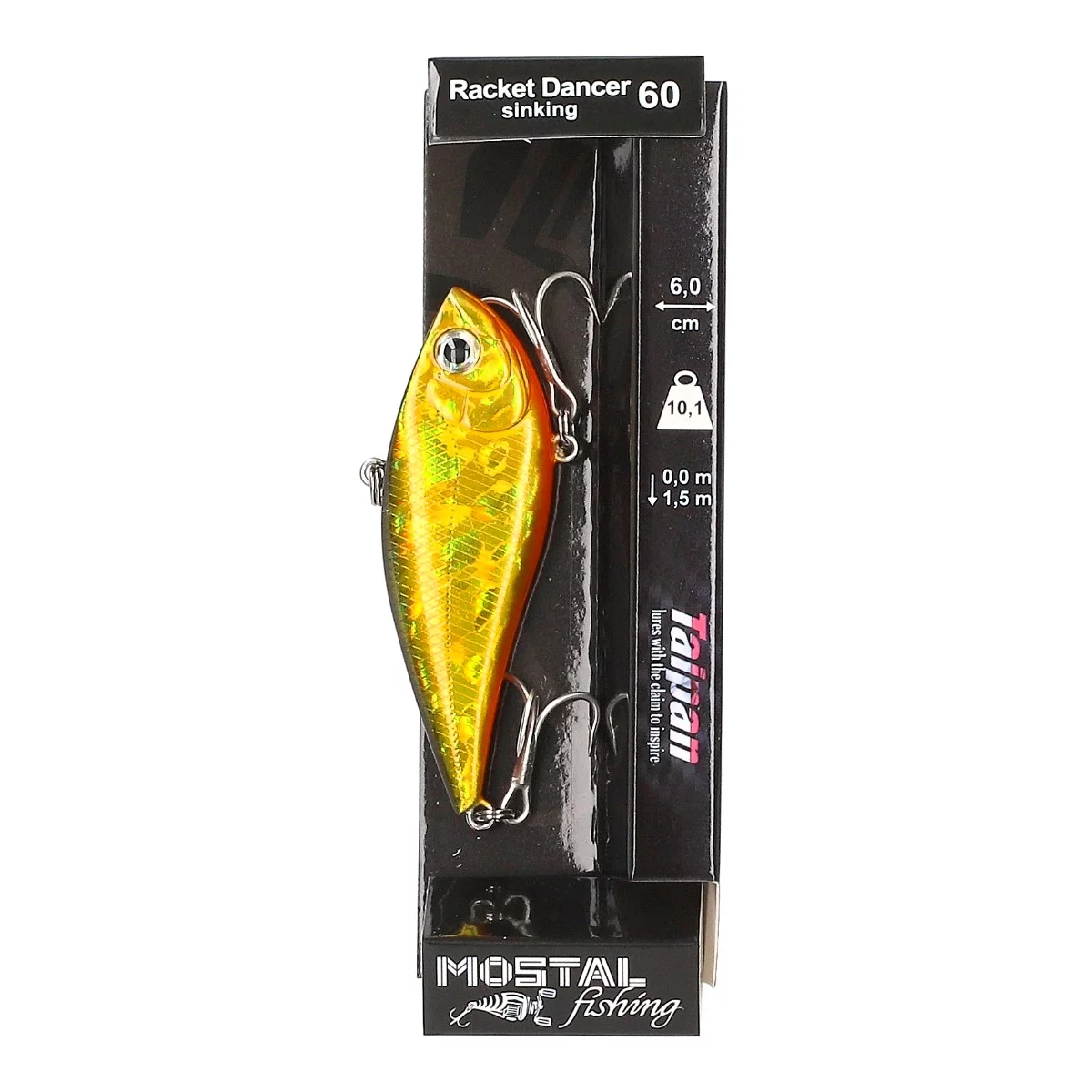 TAIPAN Racket Dancer Gold Shiner 60mm