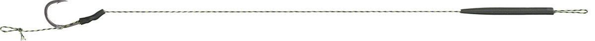 MIKADO Karpfen Rig - Classic Rig Pro - 23cm/25Lbs - Haken 2 - 2st