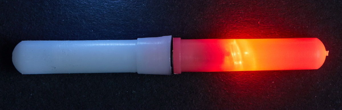 BALZER LED Knicklicht rot