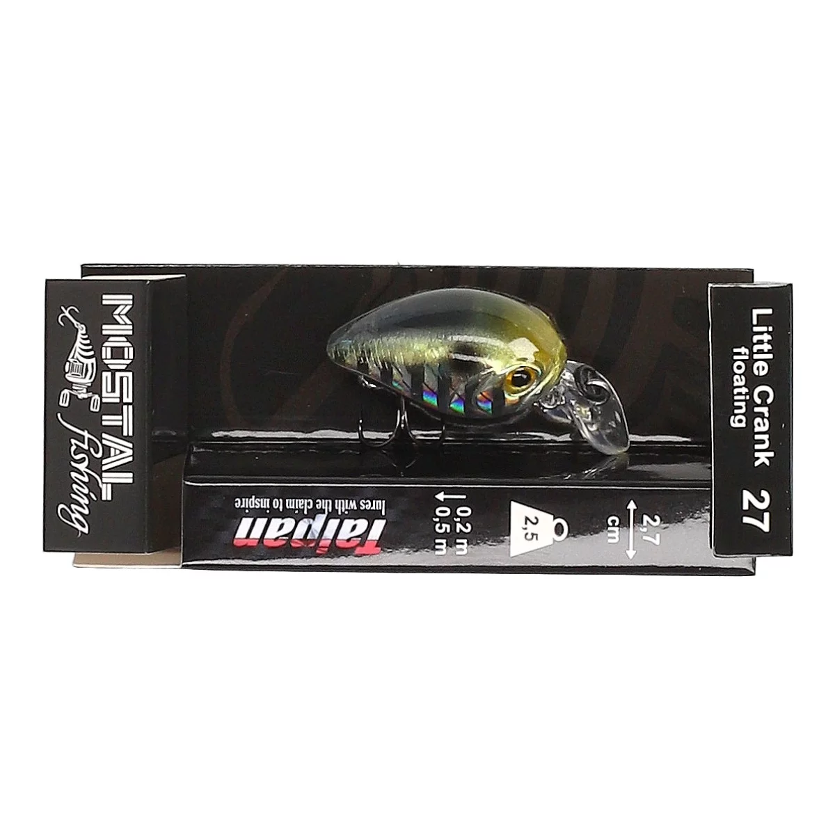 TAIPAN Little Crank Natural Ayu 27mm