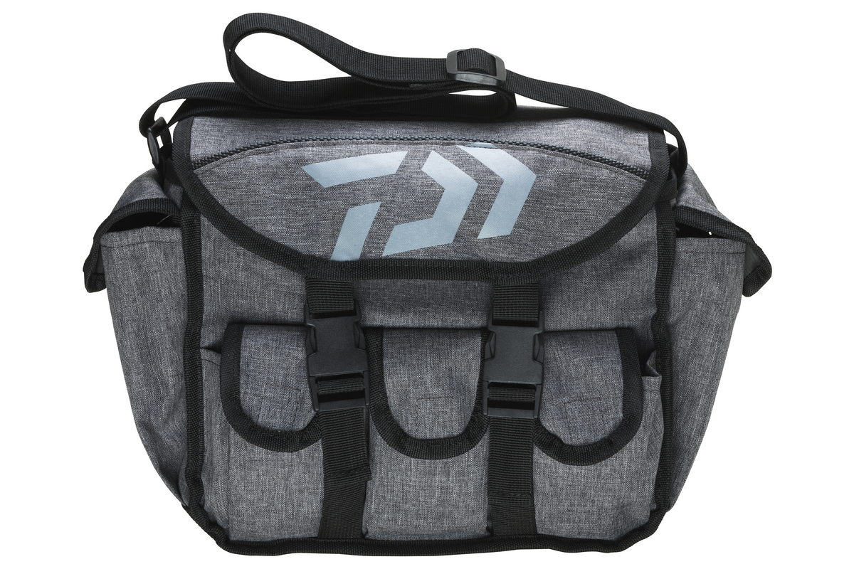DAIWA D-Vec Shoulder Bag 39x23 grey 39x23x18cm DAIWA D-Vec Shoulder Bag 39x23 grey 39x23x18cm