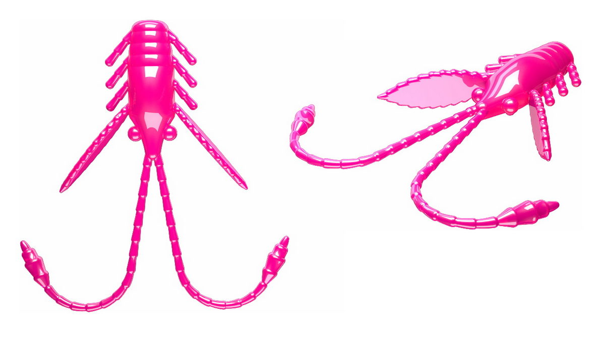 LIBRA LURES Pro Nymph 18 Cheese 040-black 15st, Forellenköder, schwimmend und aromatisiert — 1.80 Hot Pink Cheese