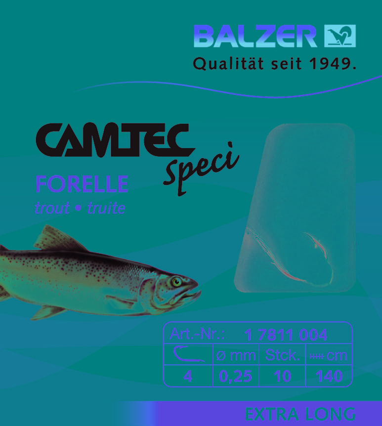 BALZER Camtec Speci Forelle silber 60cm #12