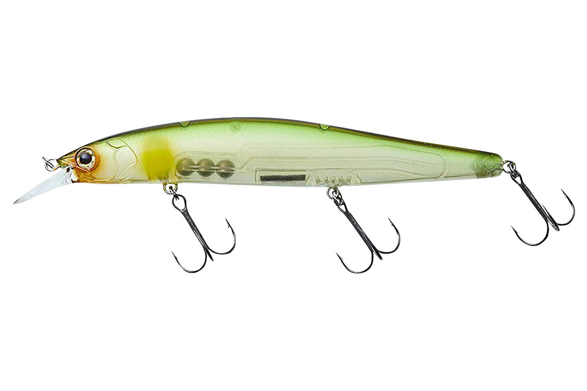 DAIWA Steez Minnow 110SP-SR ghost ayu 11.0cm 14.4g Minnowbait schwebend Shallow Runner