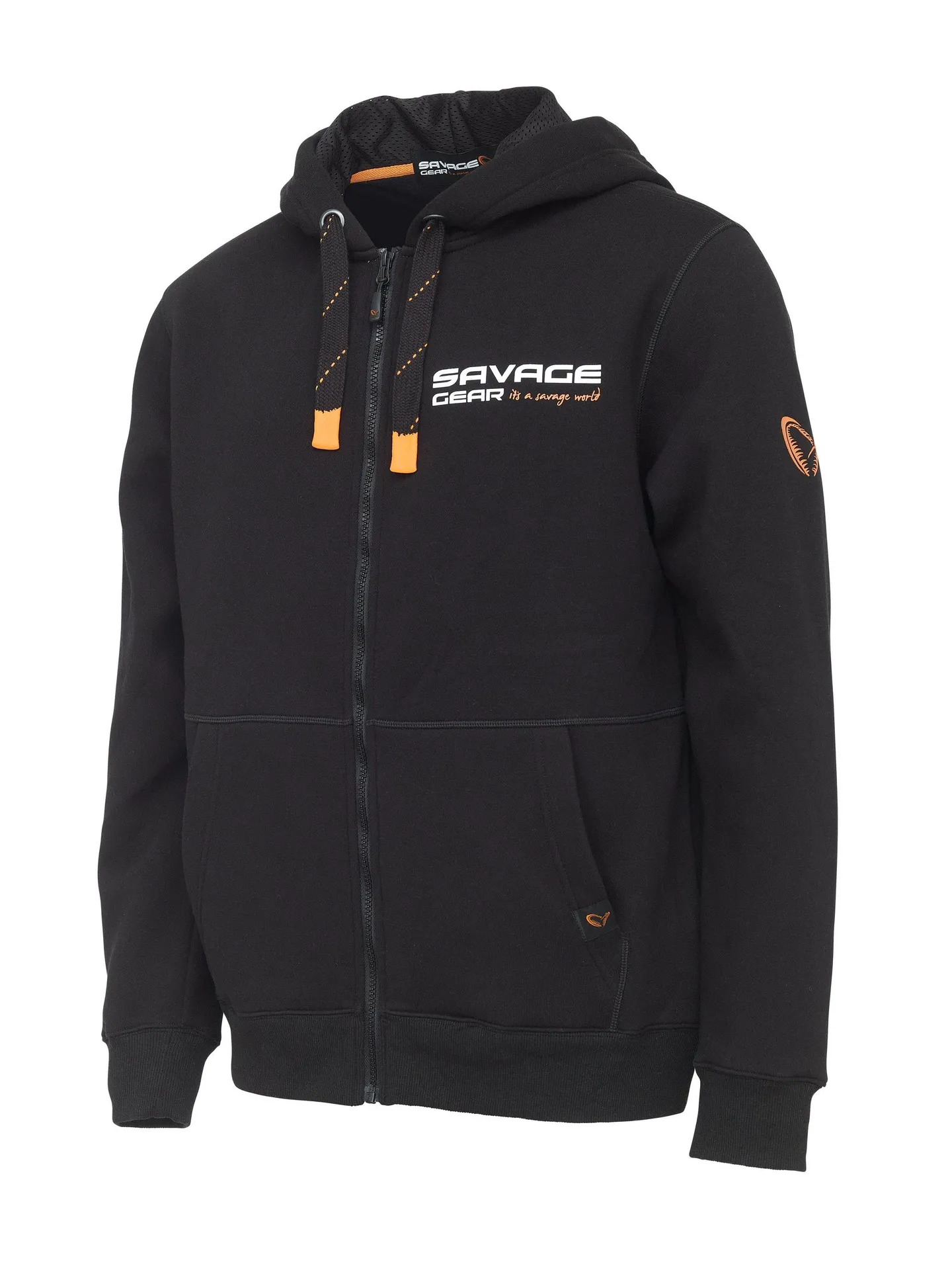 Savage Gear URBAN ZIP HOODIE S BLACK INK Bekleidung