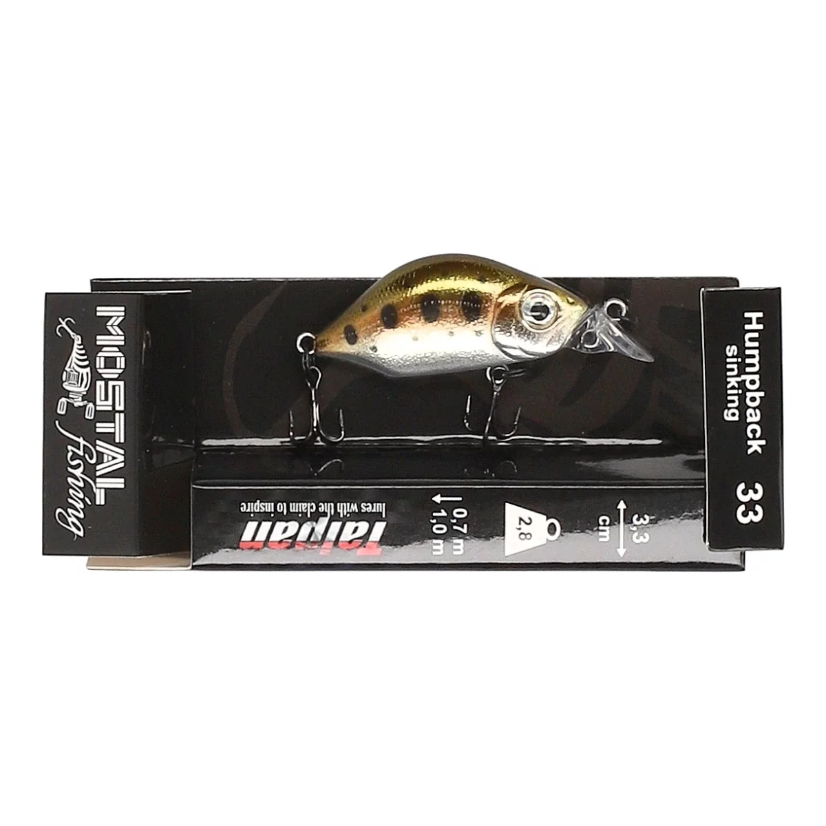 TAIPAN Humpback Ayu Trout 33mm