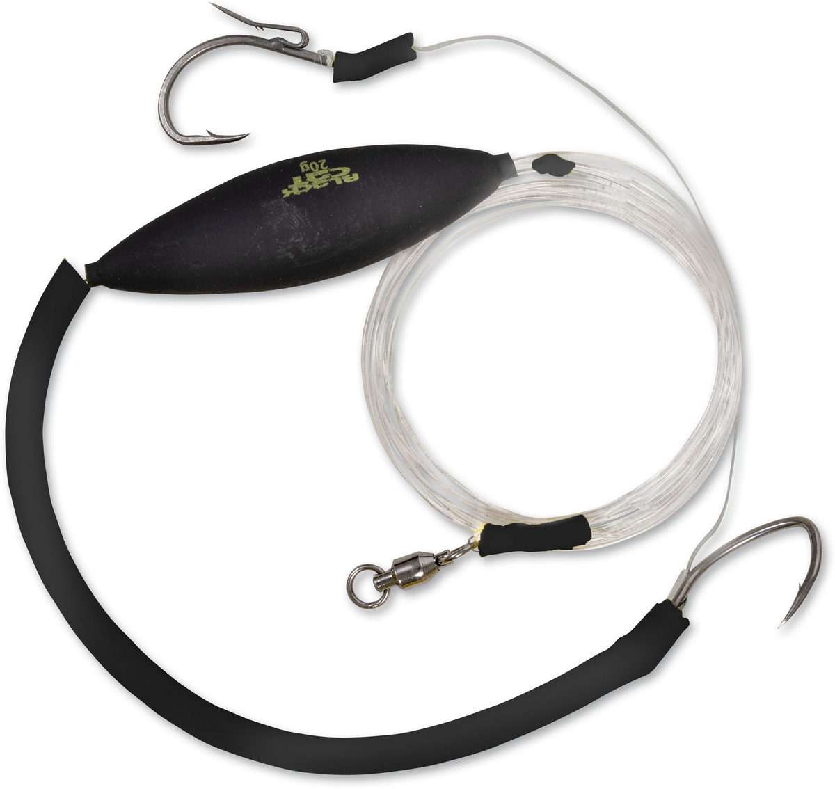 BLACK CAT 6/0 Anti Tangle Rig 2,00m Haken: 2