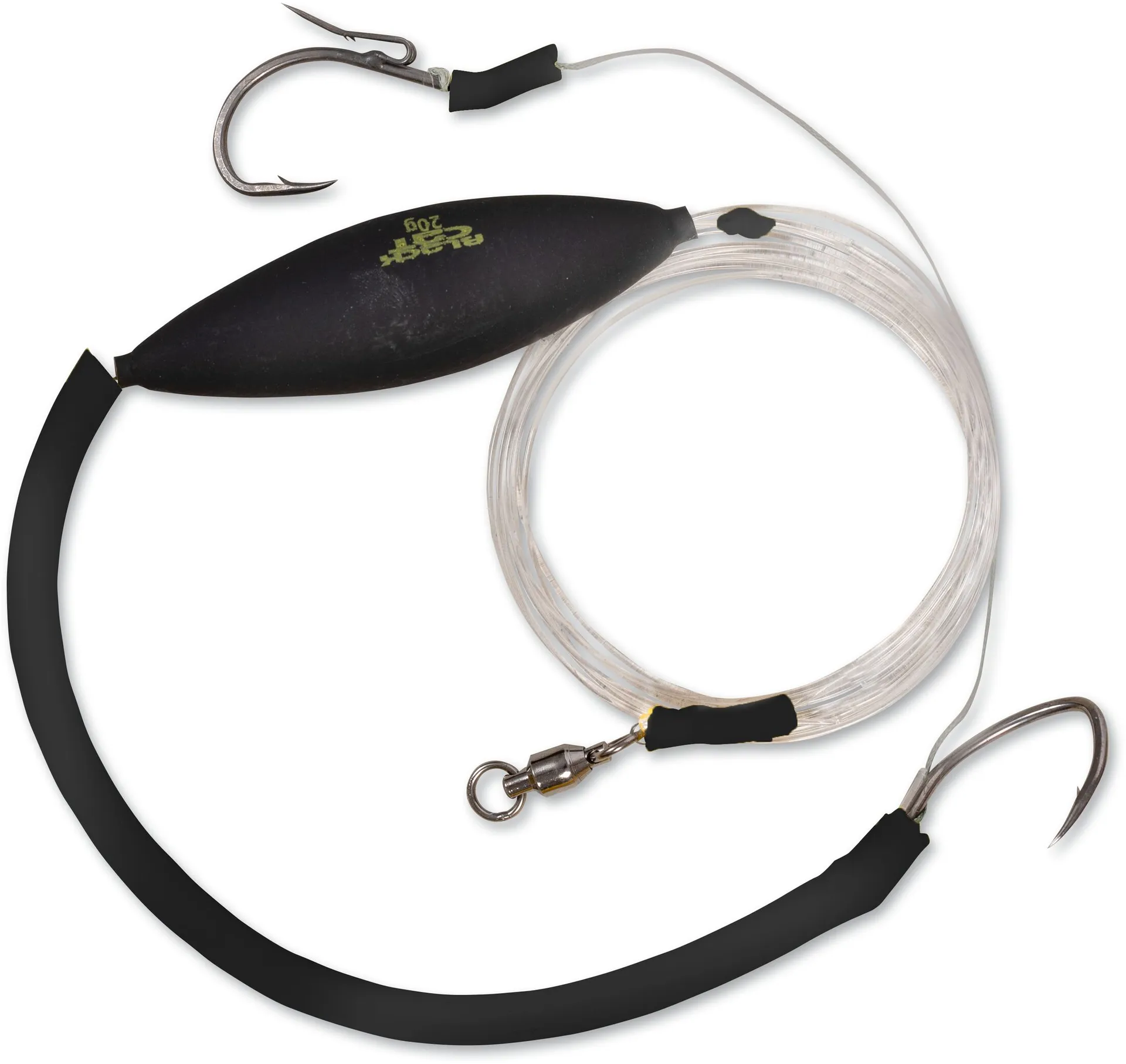 BLACK CAT 6/0 Anti Tangle Rig 2,00m Haken: 2