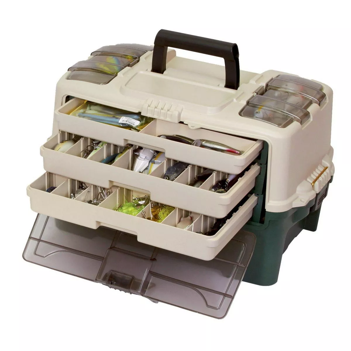 PLANO Hybrid Hip Tackle Box 723 Green/Sandstone