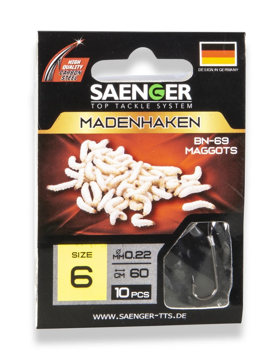 SÄNGER Madenhaken BN-69 60cm 6 / 10pcs.