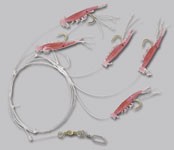 BALZER Edition Sea Hering Mini Shrimp Rig pink 0,45/0,45mm 130cm 5x BALZER Edition Sea Hering Mini Shrimp Rig pink 0,45/0,45mm 130cm 5x
