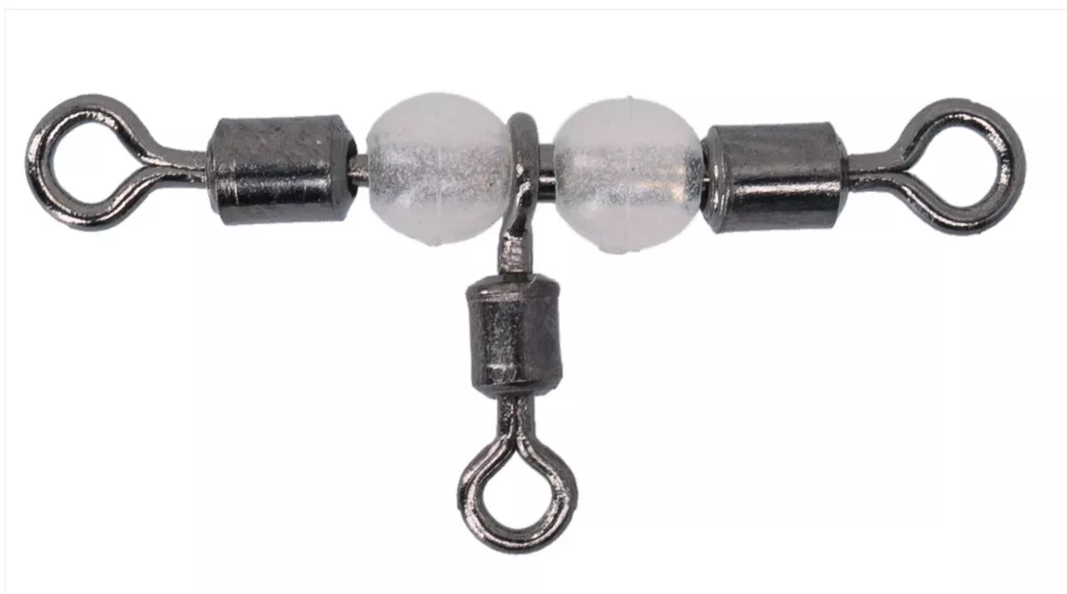 MIKADO Roll-Wirbel - Kreuz Mit Perlen - Größe 5/6 BN - 5st
