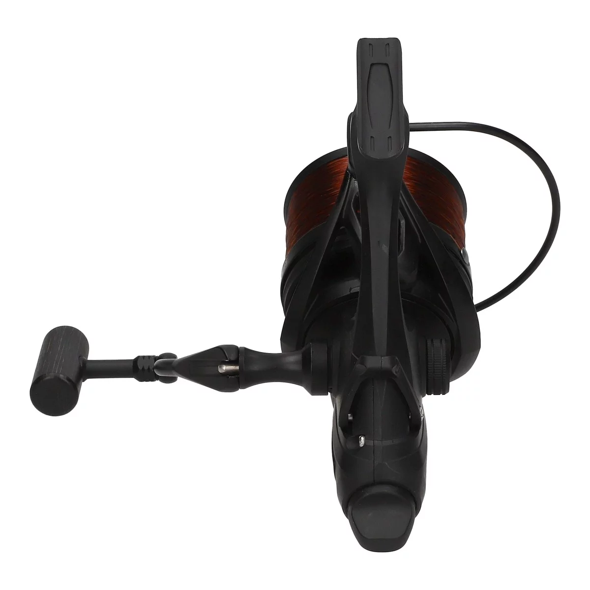 EFT Carp ChampX 12ft 3.0lb 362 2 sec Combo mit Mostal Big Pit 10000 FS Mono Rolle Seitenansicht