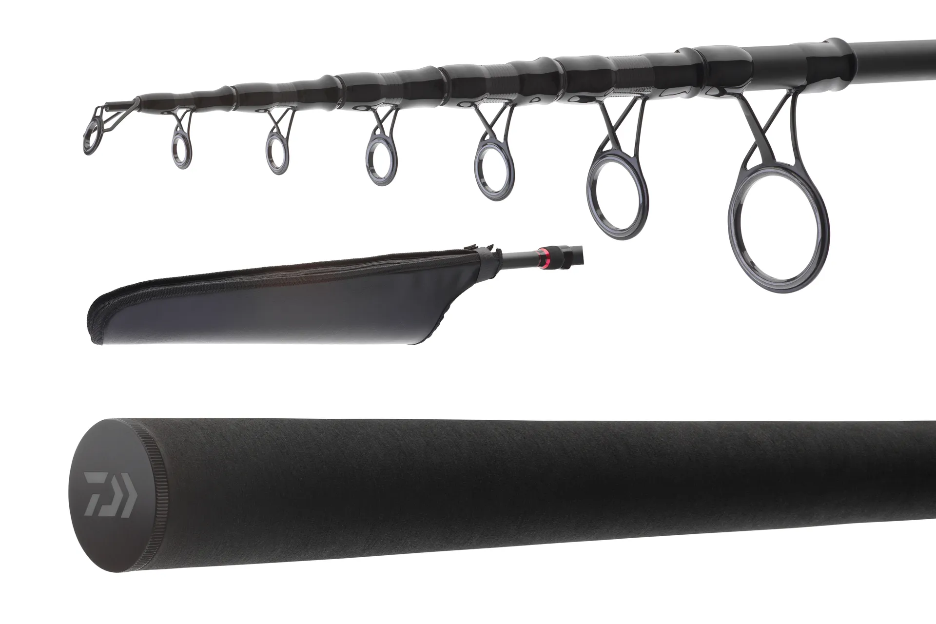 Daiwa Black Widow XT Tele Carp 3312T Karpfenrute Ansicht 3