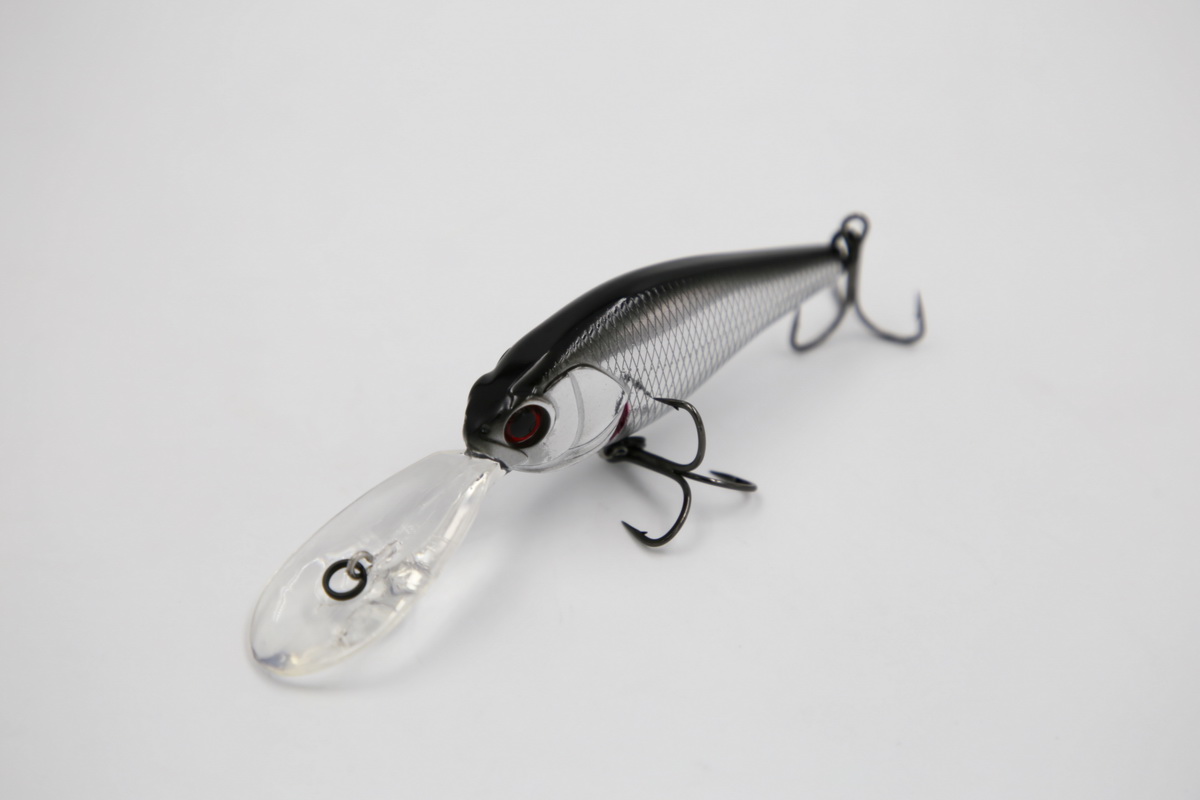 TAIPAN Diving Shad Chrome Black 75mm