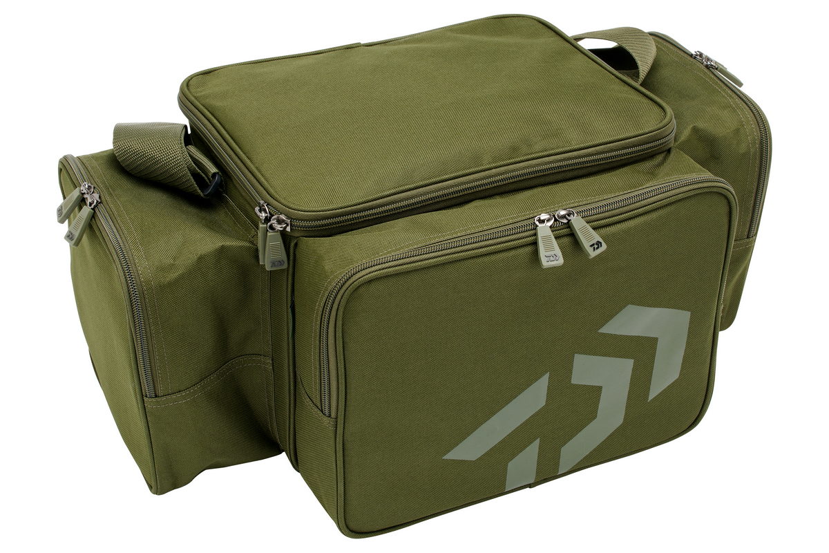 DAIWA Black Widow Compact Tackle Bag 52x30x24cm Karpfentasche komp