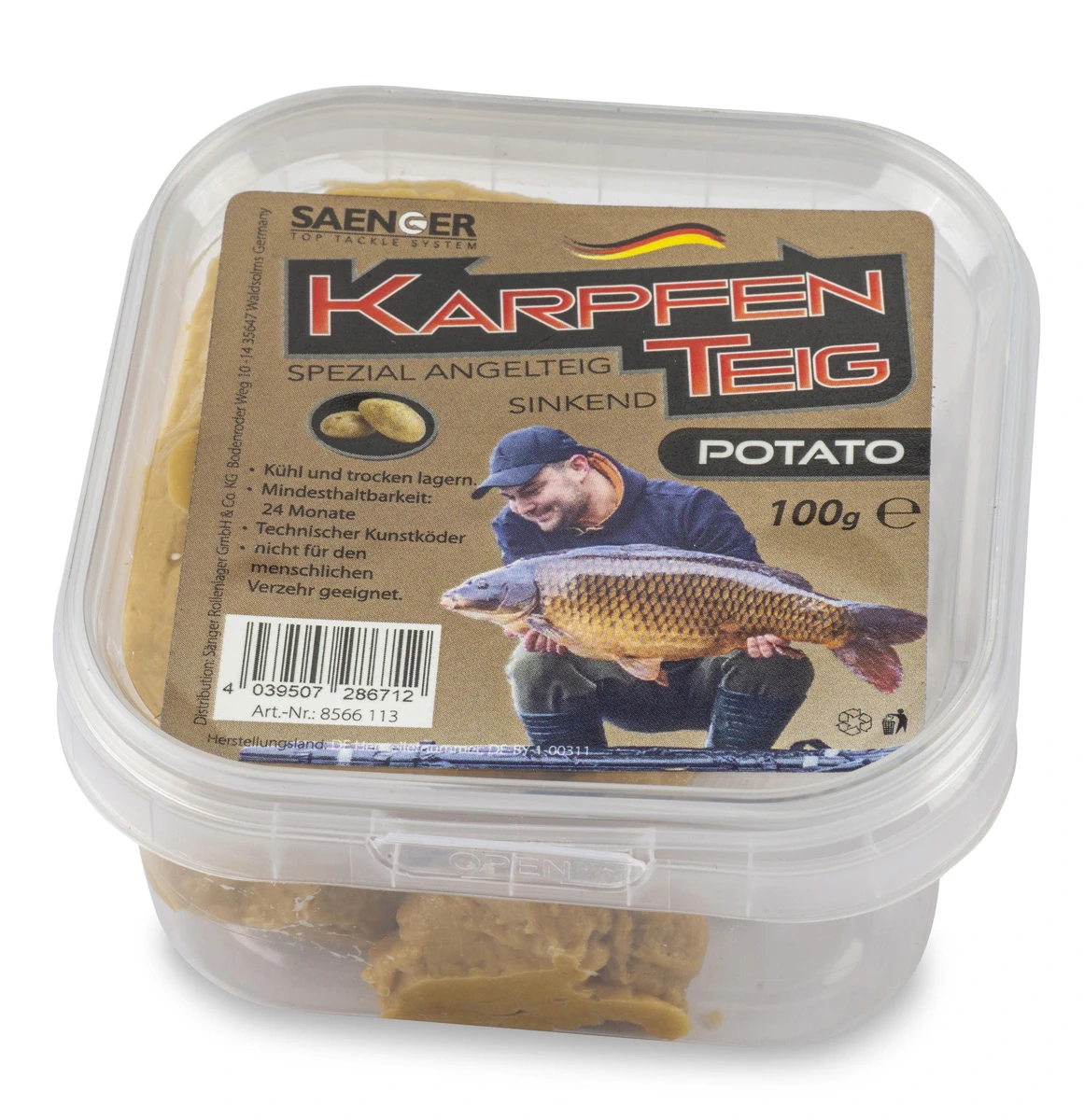 SÄNGER Karpfenteig 100g Scopex Vanille — Potato