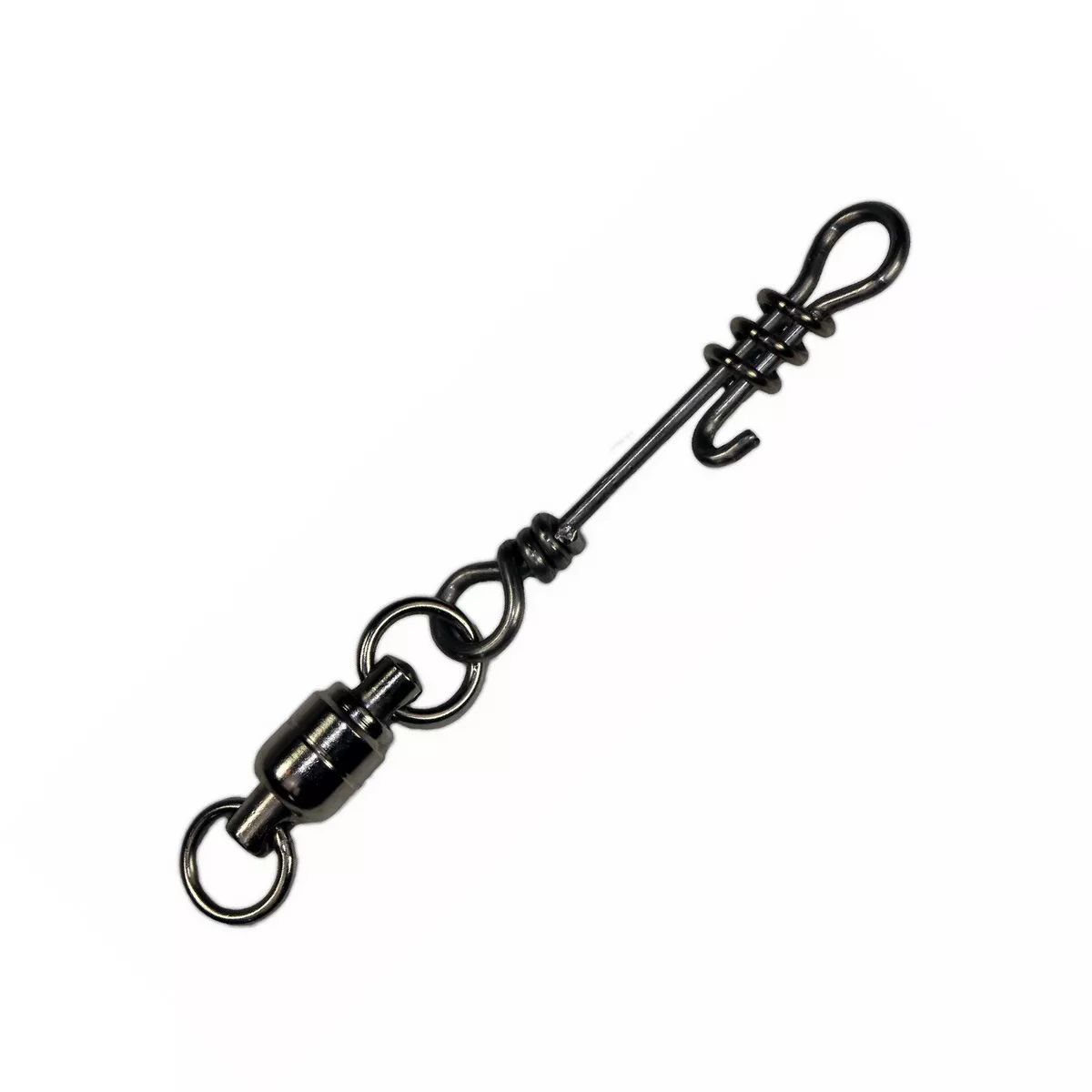 ZECK FISHING Ball Bearing Swivel + Twistlock Snap