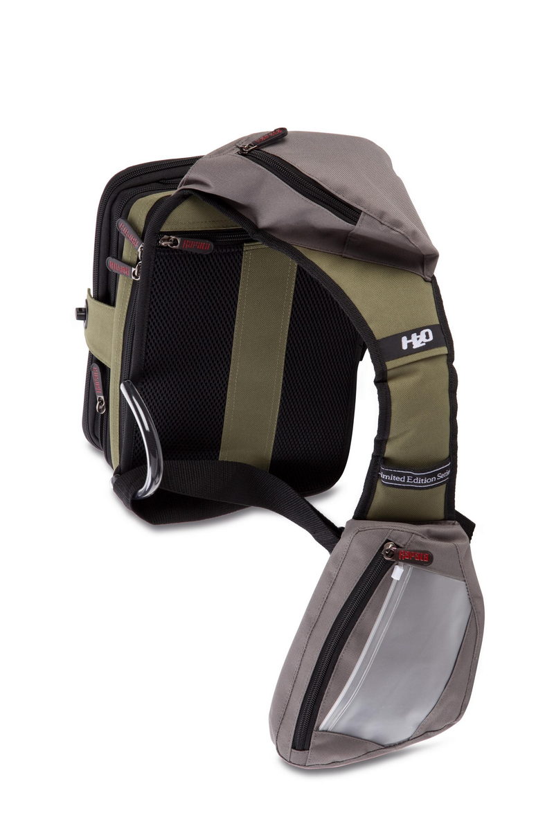 RAPALA Sling Bag Pro 31 x 23 x 13-16cm Grün-Schwarz