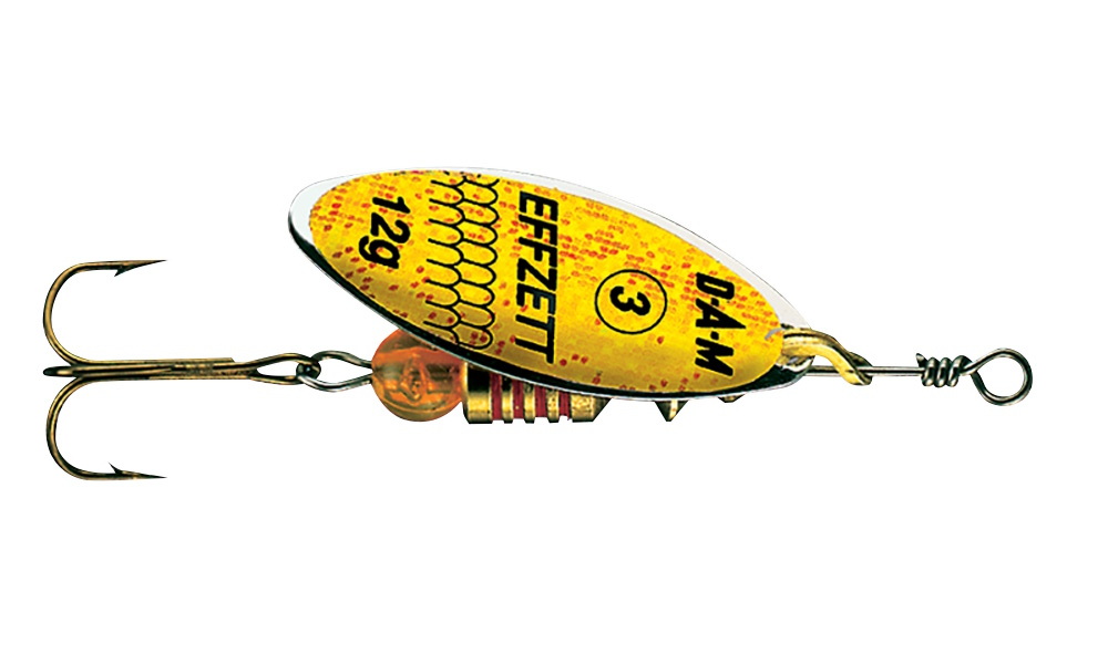 DAM EFFZETT Predator Spinner 1 Gelb - Glitter 4.00g