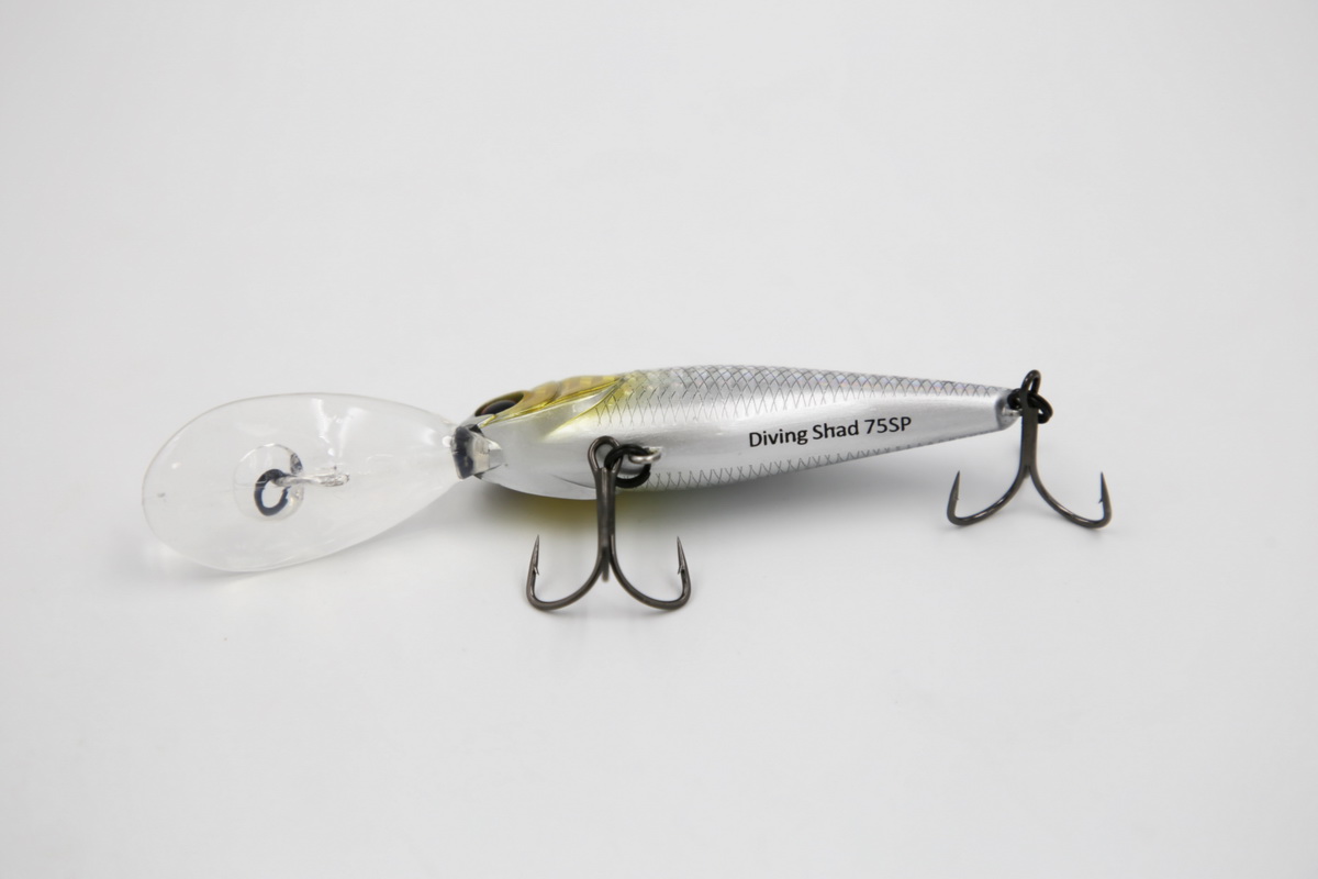 TAIPAN Diving Shad Pearl Shiner 75mm