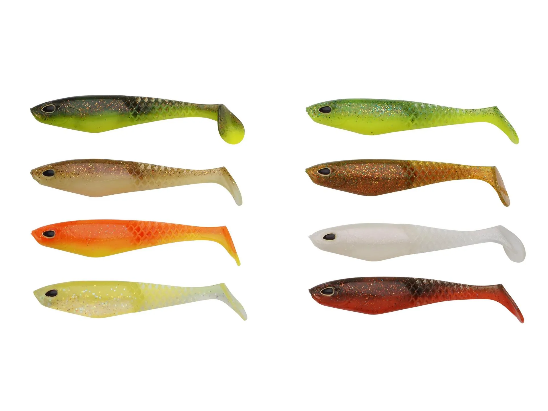 Berkley PowerBait Original 7.5 cm 3.7 g Mixpack Clearwater - Gummifische,Twister — 7.50 Dark Water Mix