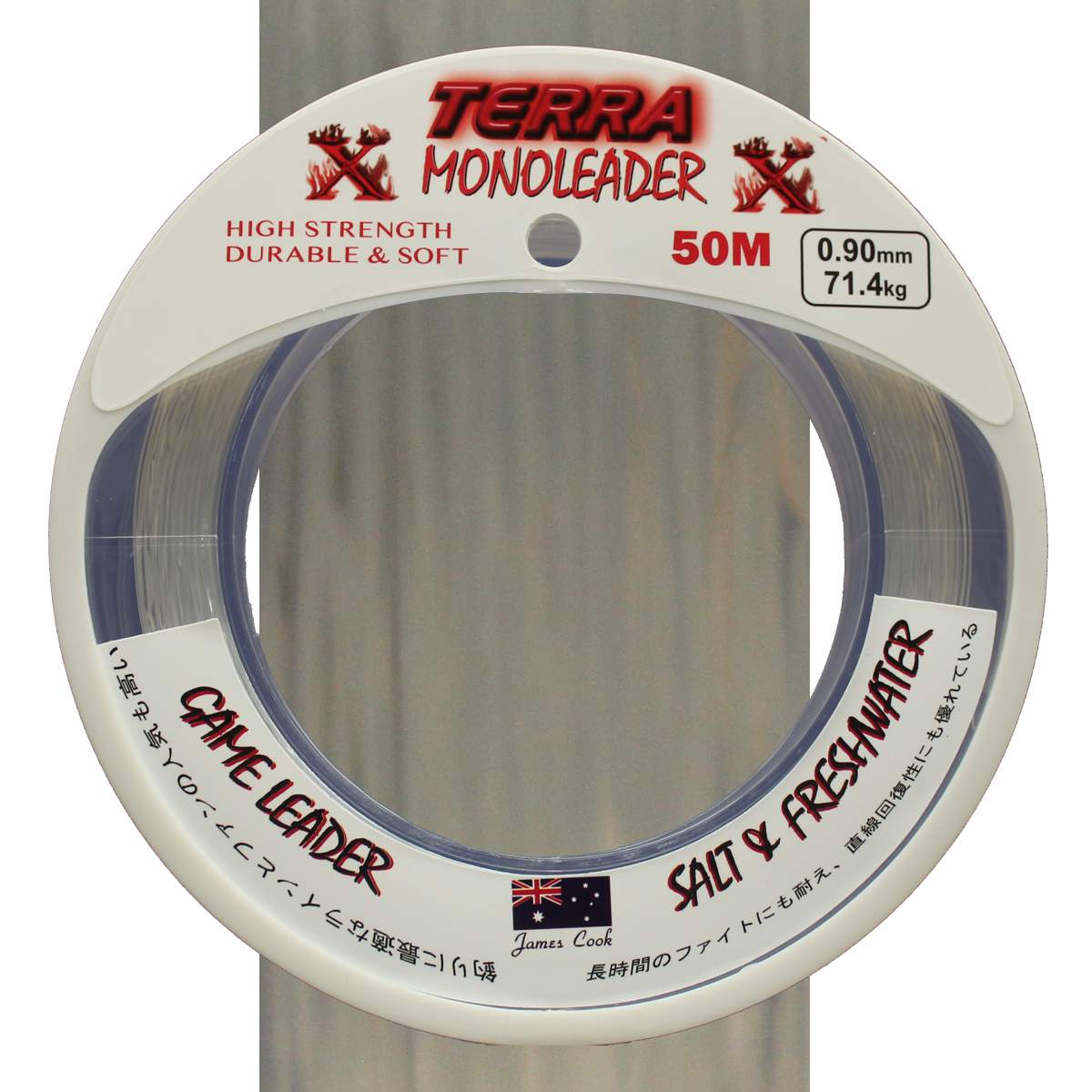 Terra Game Leader Mono clear 0,40mm 17,1kg 50m, monofile Vorfachschnur