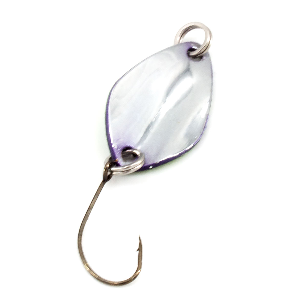 EFT Trout Swift Spoon 2.2g yellow moonlight glitter