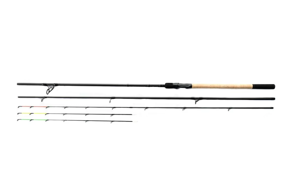 MOSTAL Feeder Champ No.1 3,30m / bis 120g Combo mit Feeder 5000 Mono Seitenansicht