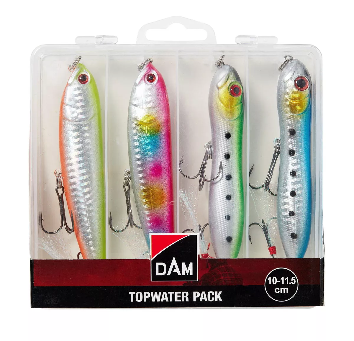 DAM Topwater Pack Box 16.5-22.5g Assorted 10-11.5cm