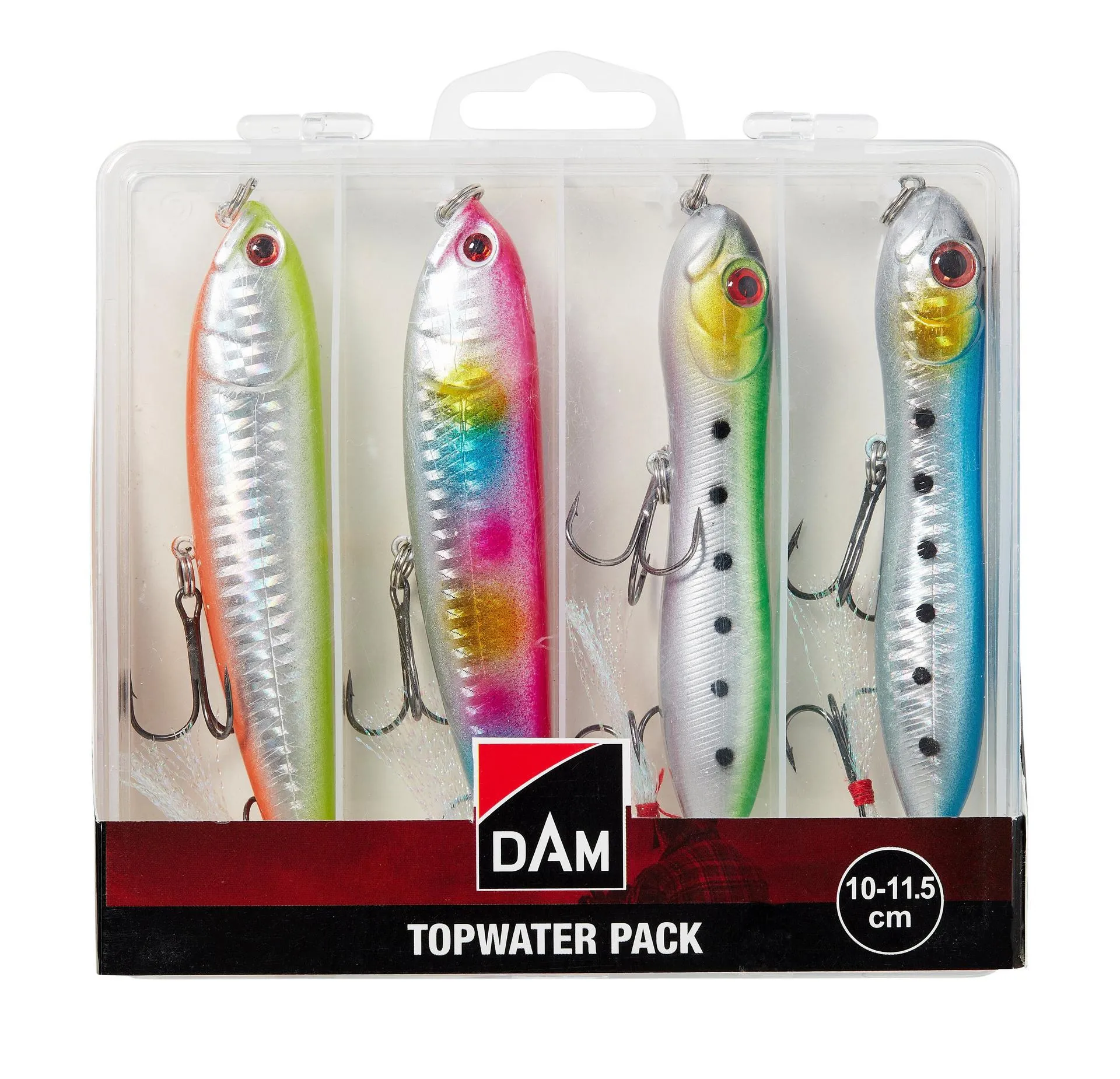 DAM Topwater Pack Box 16.5-22.5g Assorted 10-11.5cm
