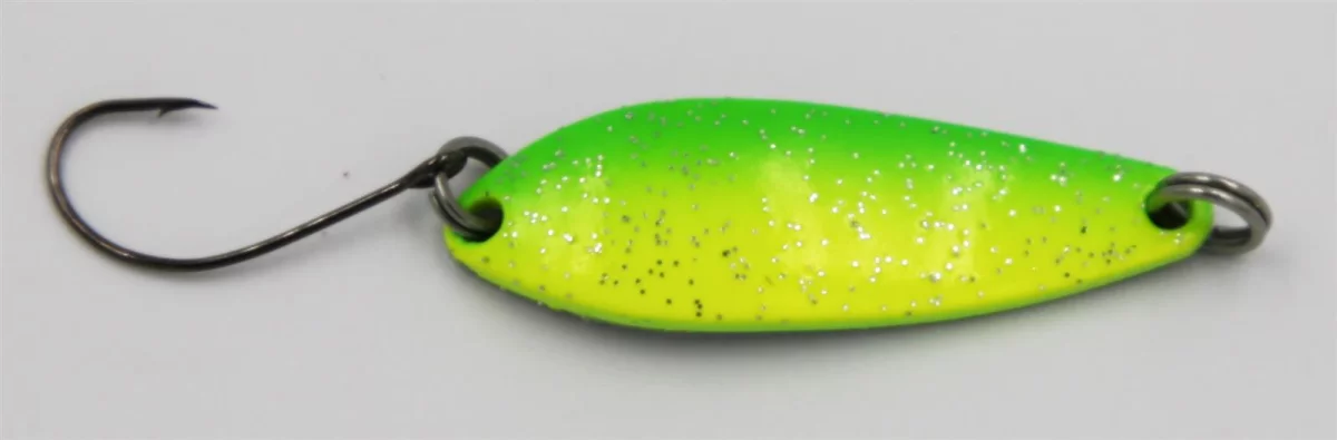 green yellow glitter
