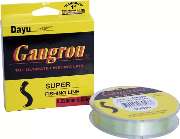 Eft Gangrou 0,22mm 6,5kg 300m, monofile Angelschnur, mono line
