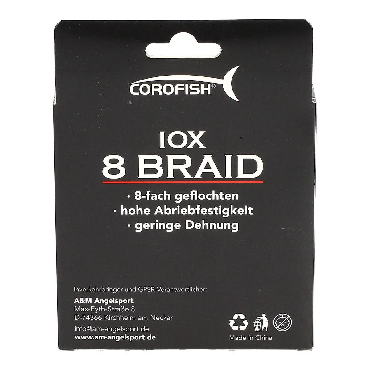 COROFISH IOX 8 Braid 0.50mm Yellow 500m 54.5kg
