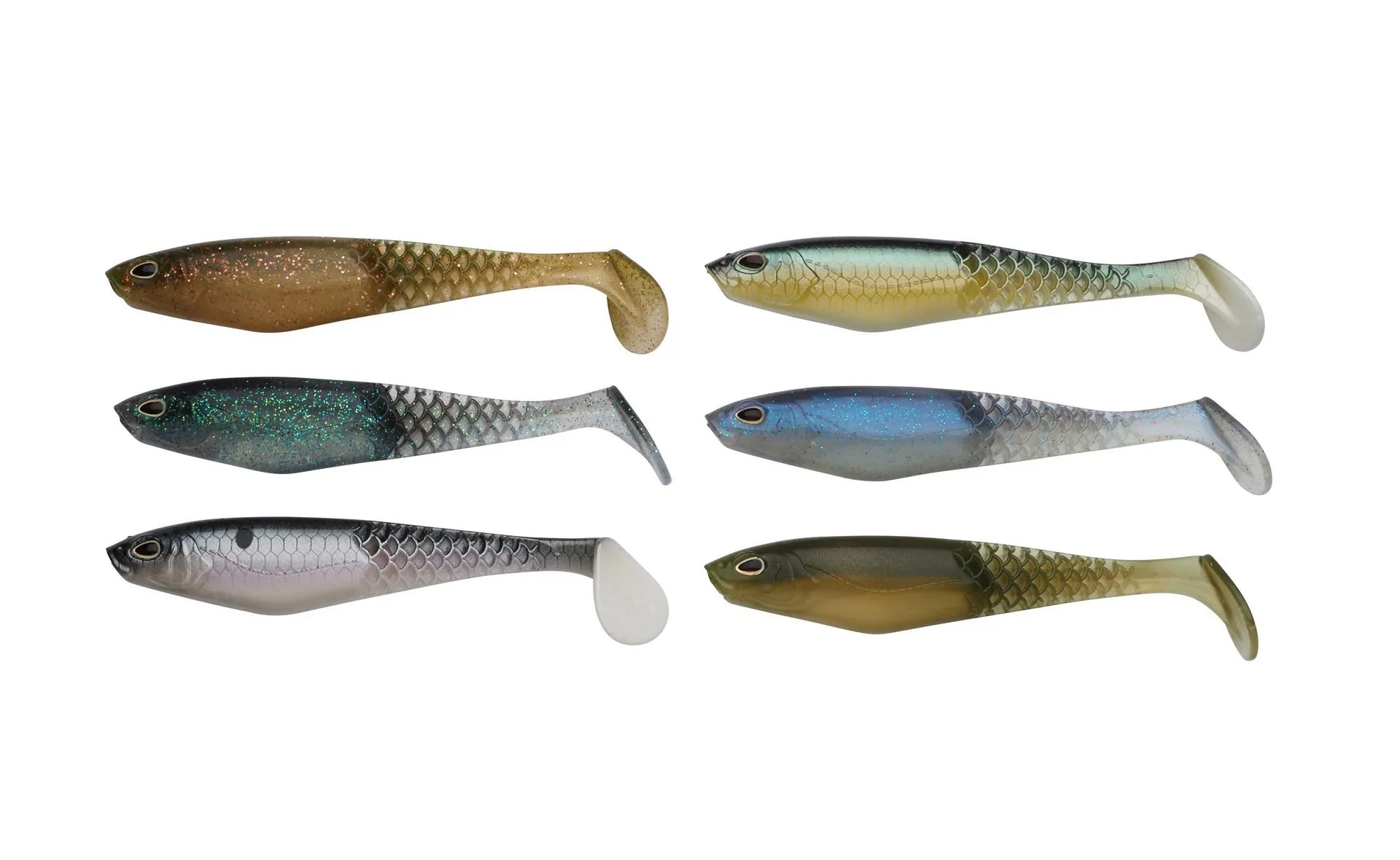 Berkley PowerBait Original 7.5 cm 3.7 g Mixpack Clearwater - Gummifische,Twister — 10.0 Clear Water Mix