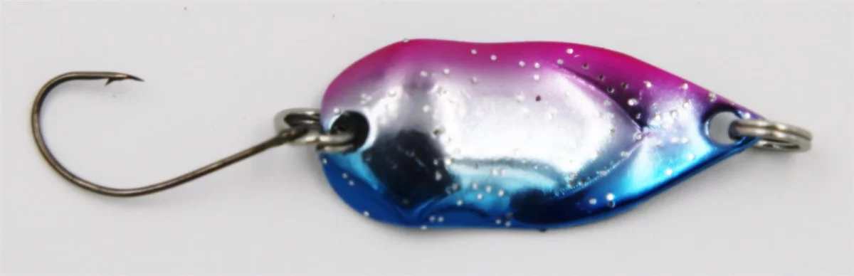 blue pink silver glitter