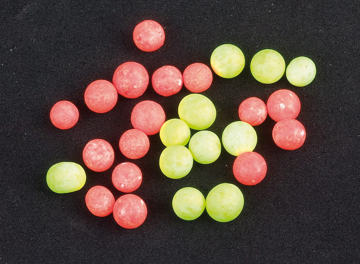 IRON TROUT Auftriebskugeln gelb 100st