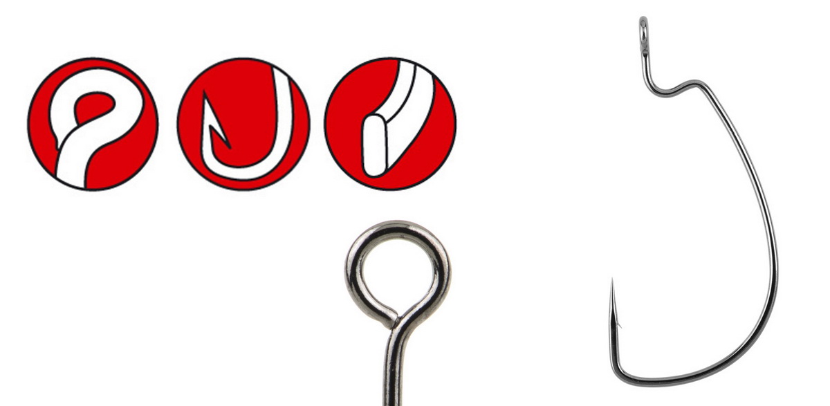 GAMAKATSU Worm 330 Bottom Jigging 1/0 GAMAKATSU Worm 330 Bottom Jigging 1/0