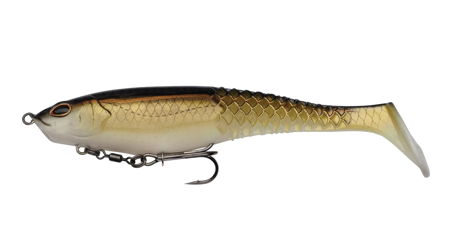Berkley Cullshad 15cm Shallow Gold Shad Gummifische,Twister